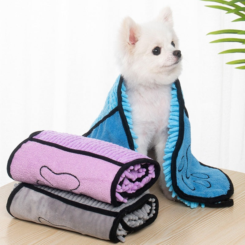 Towels Super Absorbent Dog&Cat Bathrobe Microfiber Bath Towels