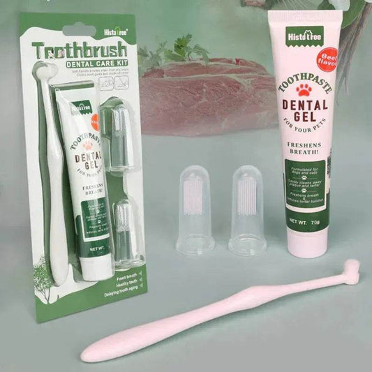 Pet Oral Care 3 piece Kit Dog Cat Dental Care