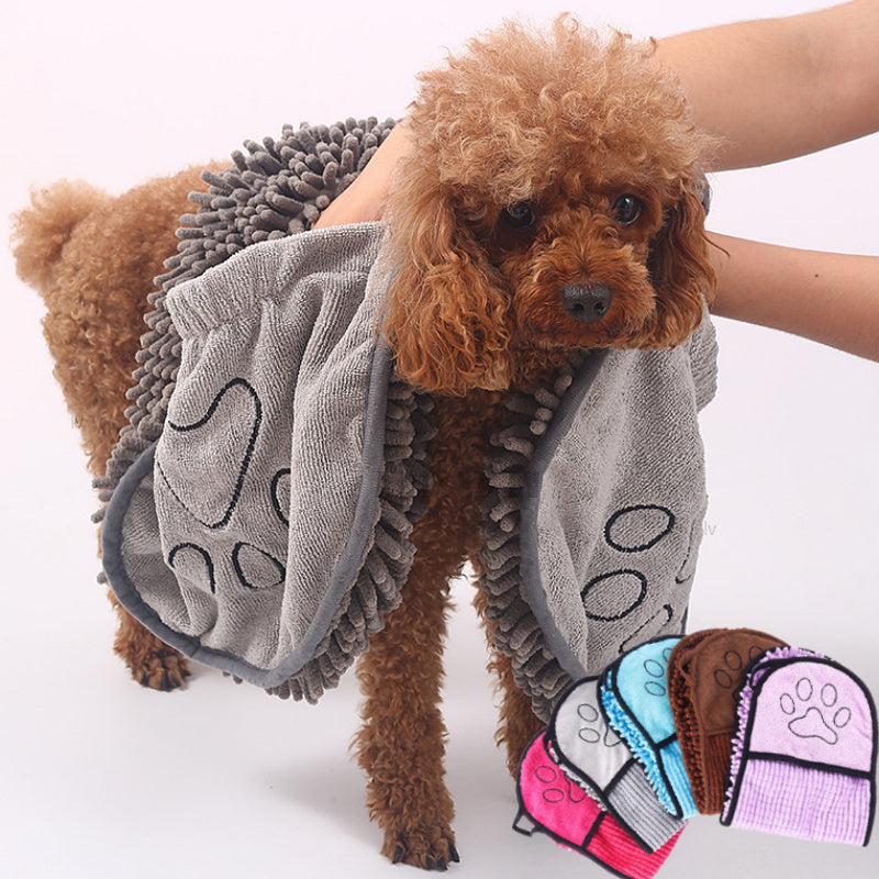 Towels Super Absorbent Dog&Cat Bathrobe Microfiber Bath Towels