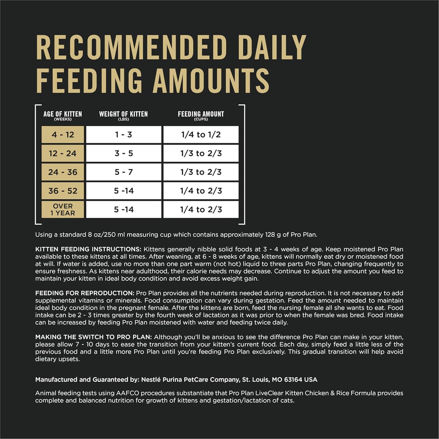 Purina Pro Plan LiveClear Allergen Reducing Dry Kitten Food, Chicken & Rice - 1.45 kg Bag