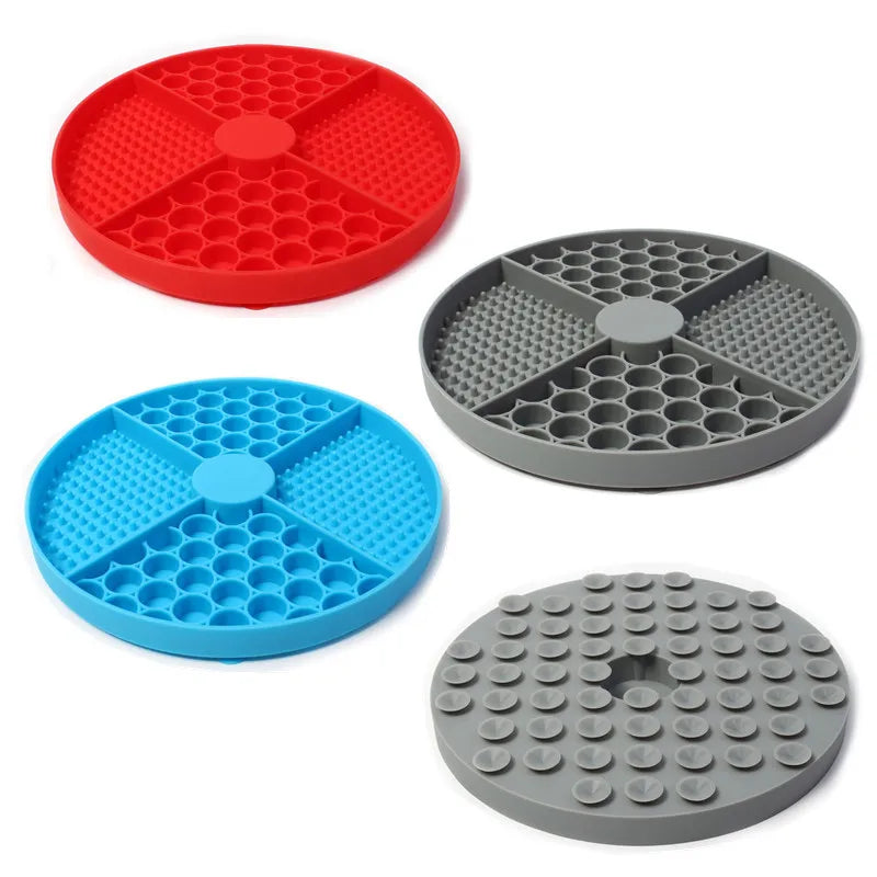 Pet Supplies Silicone Licking Mat Cat Slow Feeder With Suction Cup