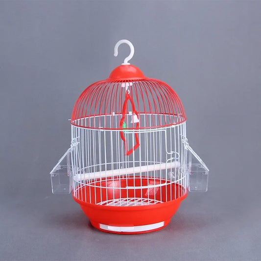 Mini Spherical ShapeBirdcage Standing Ornamental BirdCage Easy To Clean Breeding Bird Flight Cage Home Crate Parrot Nest