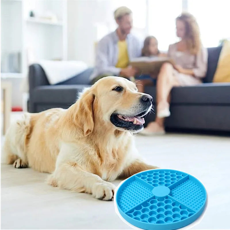 Pet Supplies Silicone Licking Mat Cat Slow Feeder With Suction Cup