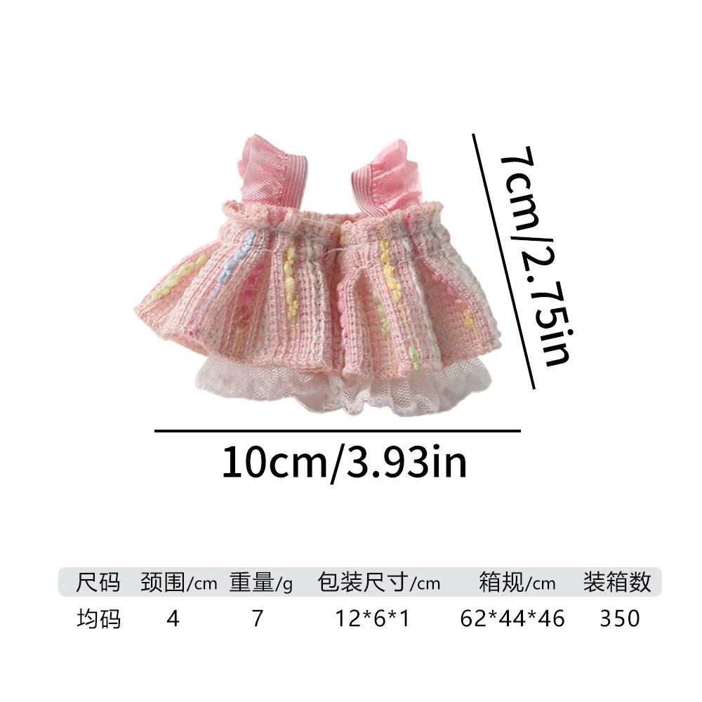 Lovely Handmade Mini Hamster Dress Princess Skirt Bow Coat for Small Pets Soft Coat for Ferrets Hamsters Guinea Pigs