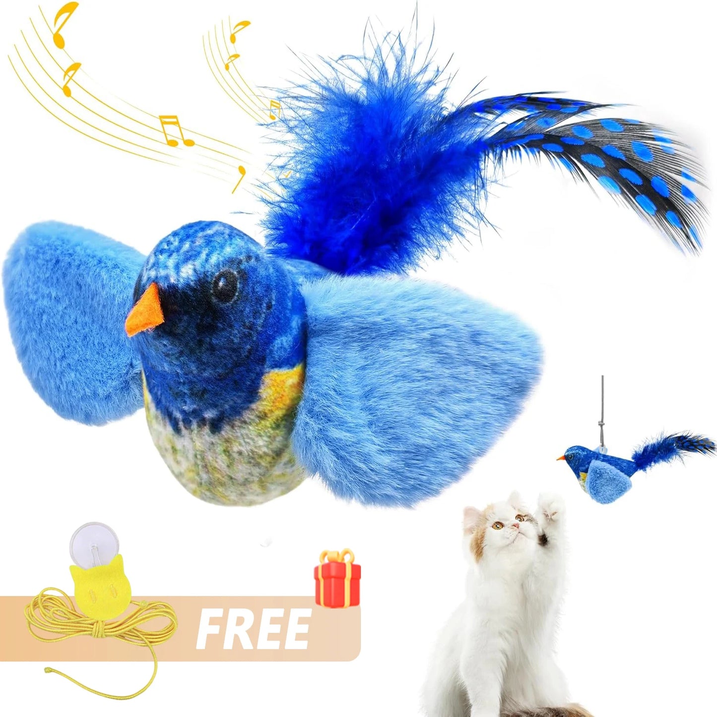 Indoor Interactive Birds Toy for Cat