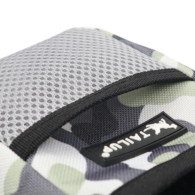 Dog Training Treat Pouch-Oxford Cloth Waist Bag for Puppy Snacks Obedience & Agility Feeding Pocket Reward Bag with Nylon Liner