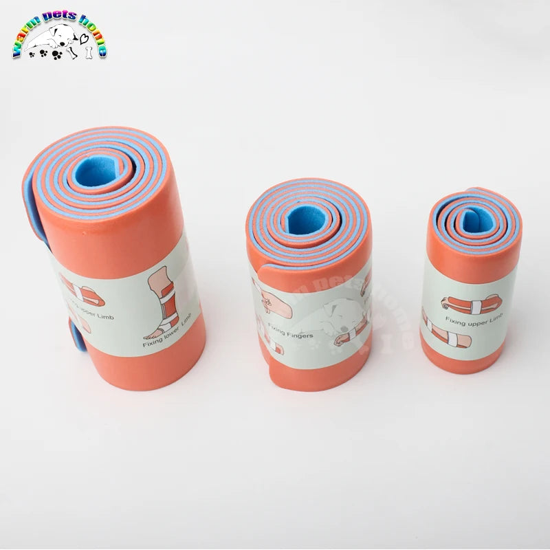 SAM Splint Roll Emergency Fracture Splint for Humans And Animals Orange Veterinary Consumable Rescue Essential