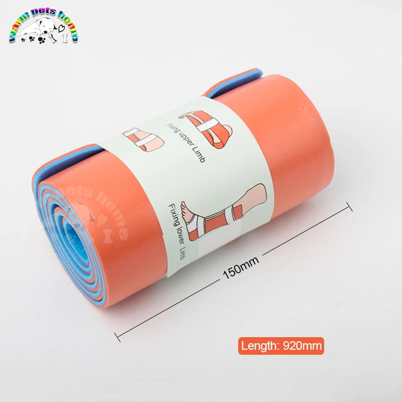 SAM Splint Roll Emergency Fracture Splint for Humans And Animals Orange Veterinary Consumable Rescue Essential