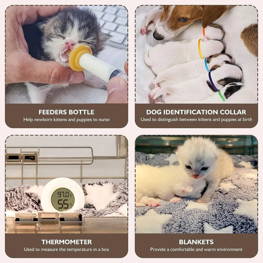 Puppy Incubator Incubator heating for Newborn Puppies and Kittens