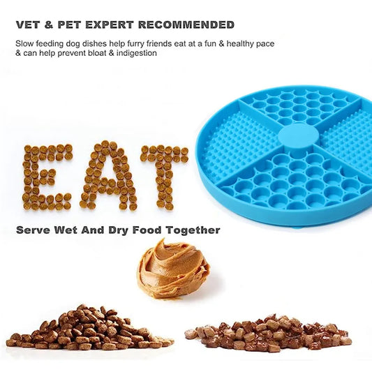Pet Supplies Silicone Licking Mat Cat Slow Feeder With Suction Cup