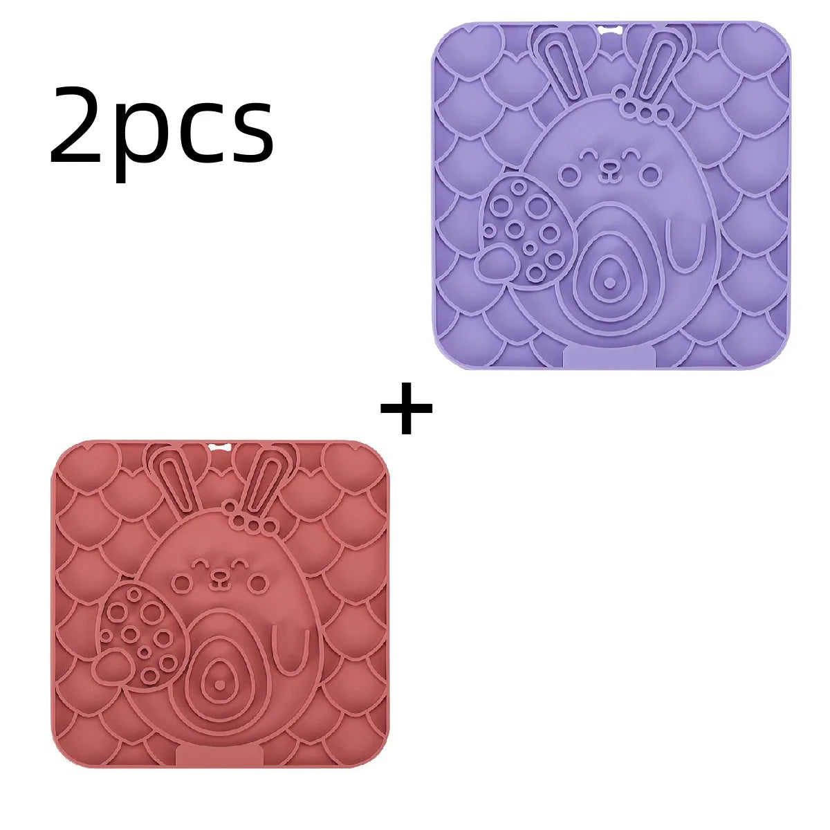 Pet Lick Silicone Mat Slow Food Plate for Dogs Bathing Distraction Dog Sucker Feeder Supplies Training Bowl Universal Plastic