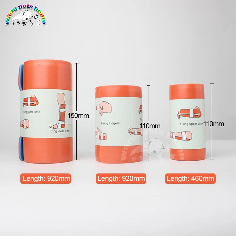 SAM Splint Roll Emergency Fracture Splint for Humans And Animals Orange Veterinary Consumable Rescue Essential