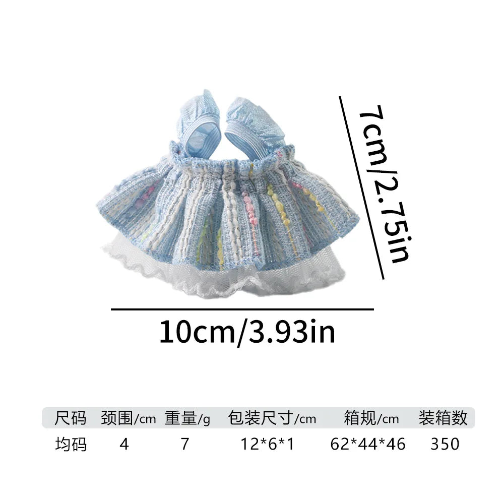 Lovely Handmade Mini Hamster Dress Princess Skirt Bow Coat for Small Pets Soft Coat for Ferrets Hamsters Guinea Pigs