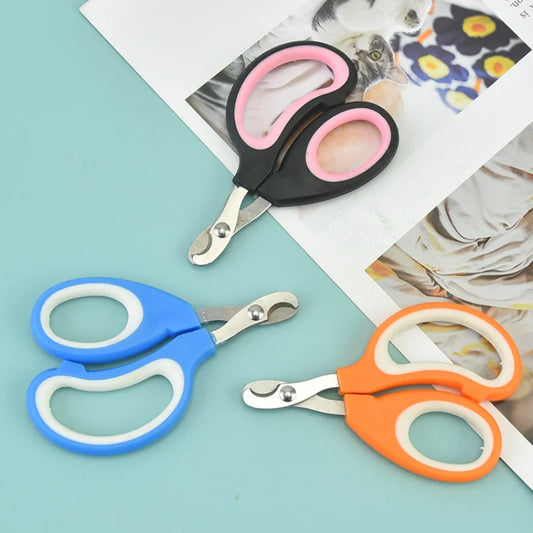 Pet Cat Dog Nail Clipper Stainless Steel Nail Grooming Scissor Claw Nail Cutter Supplies for Professionals Dog Nail Trimmer