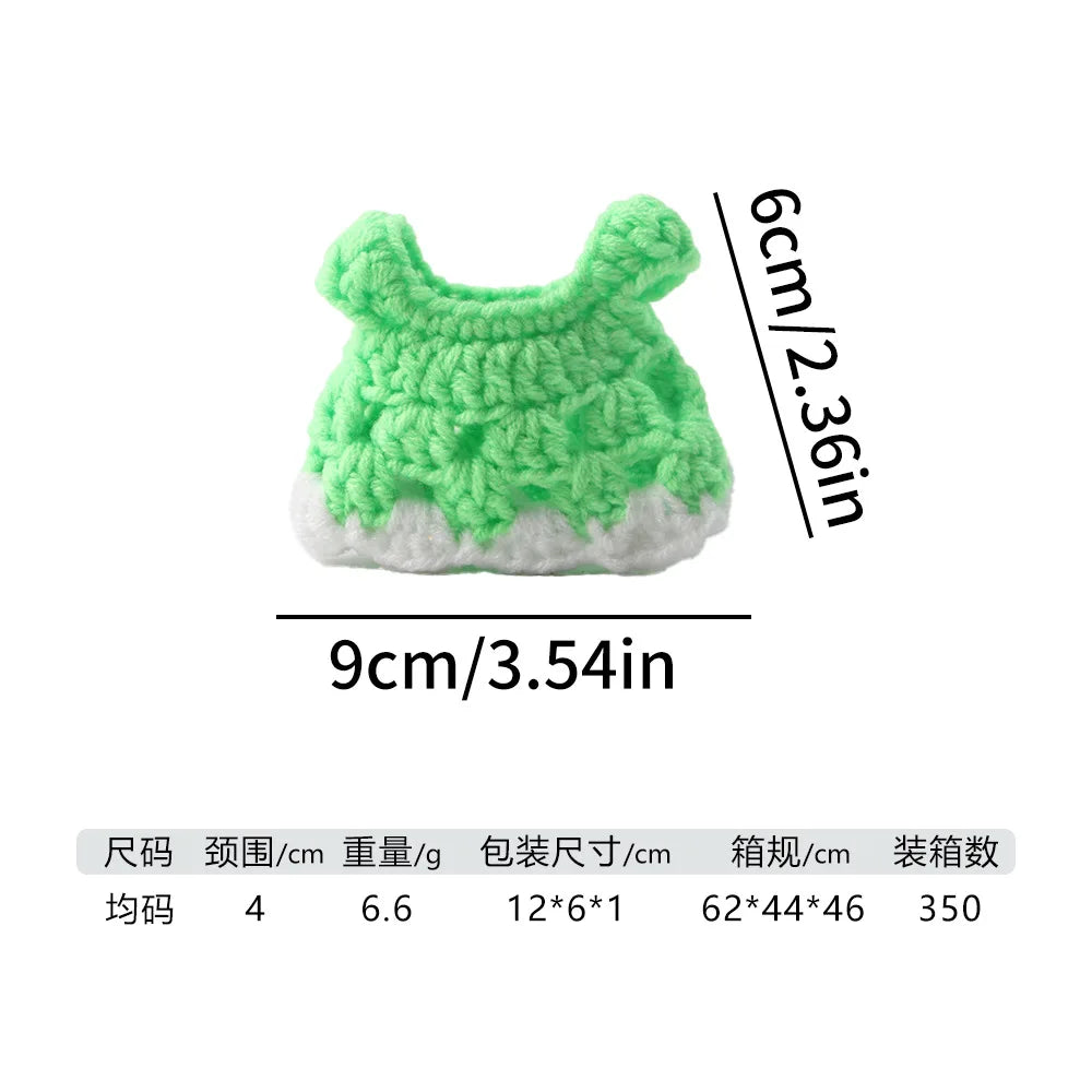 Lovely Handmade Mini Hamster Dress Princess Skirt Bow Coat for Small Pets Soft Coat for Ferrets Hamsters Guinea Pigs