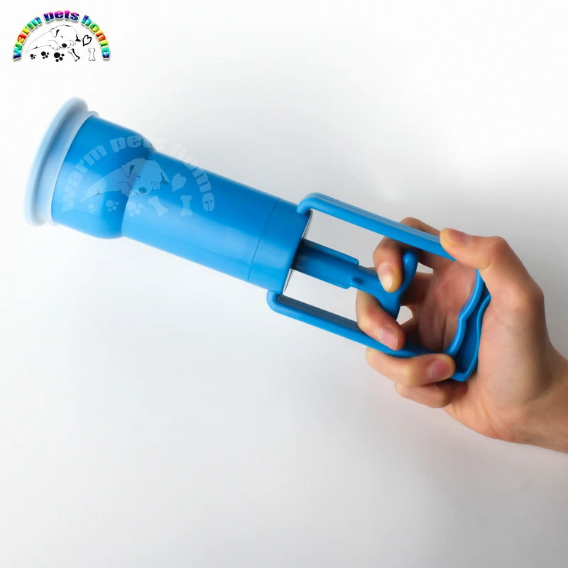 Newborn Pet Puppy Cat Ventilator Pump Amniotic Fluid Removal Auxiliary Breathing Device Blue ABS Plastic S & L Sizes