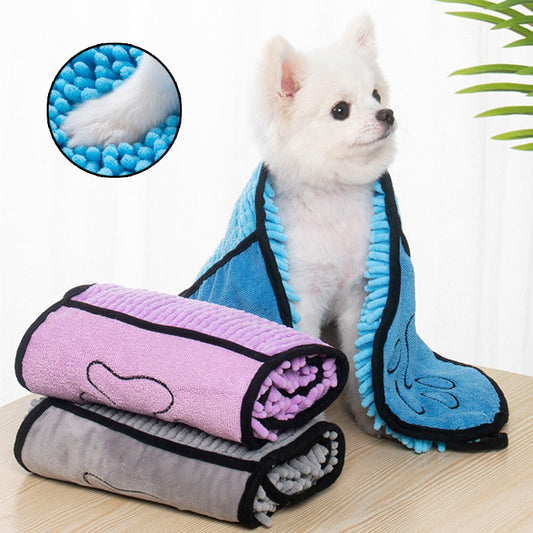 Towels Super Absorbent Dog&Cat Bathrobe Microfiber Bath Towels