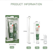 Pet Oral Care 3 piece Kit Dog Cat Dental Care
