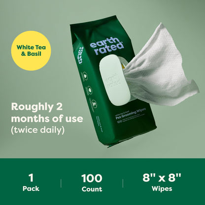 Earth Rated Pet Ear Wipes for Dogs & Cats in Canada