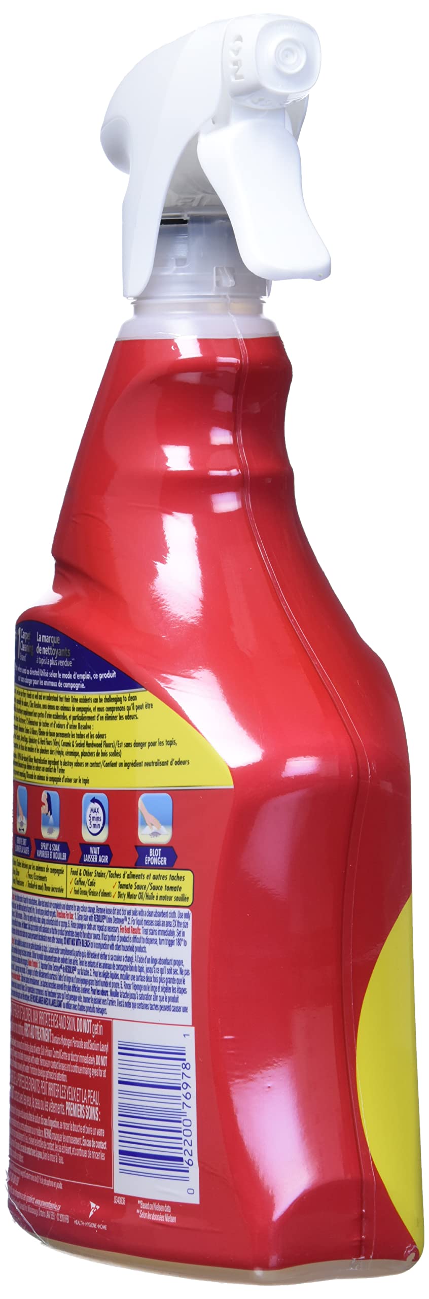 Resolve, Urine Destroyer, 946ml, Clean & Neutralizes Odours on Carpet, Fabric & Hardwood