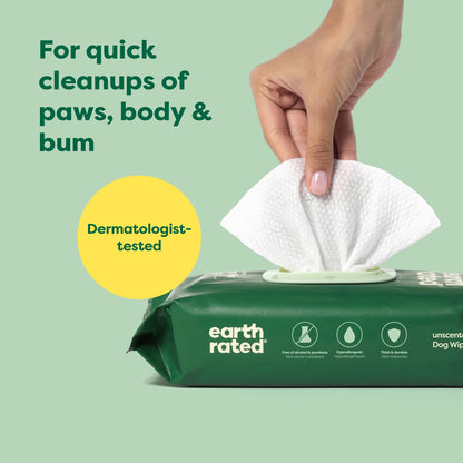 Earth Rated Pet Ear Wipes for Dogs & Cats in Canada