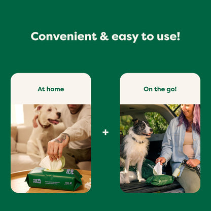 Earth Rated Pet Ear Wipes for Dogs & Cats in Canada
