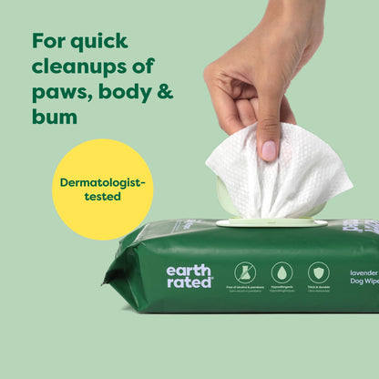 Earth Rated Pet Ear Wipes for Dogs & Cats in Canada