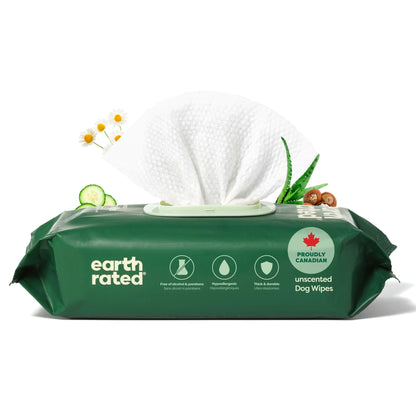 Earth Rated Pet Ear Wipes for Dogs & Cats in Canada