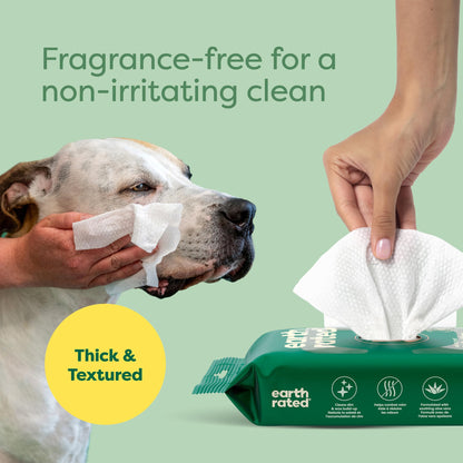 Earth Rated Pet Ear Wipes for Dogs & Cats in Canada
