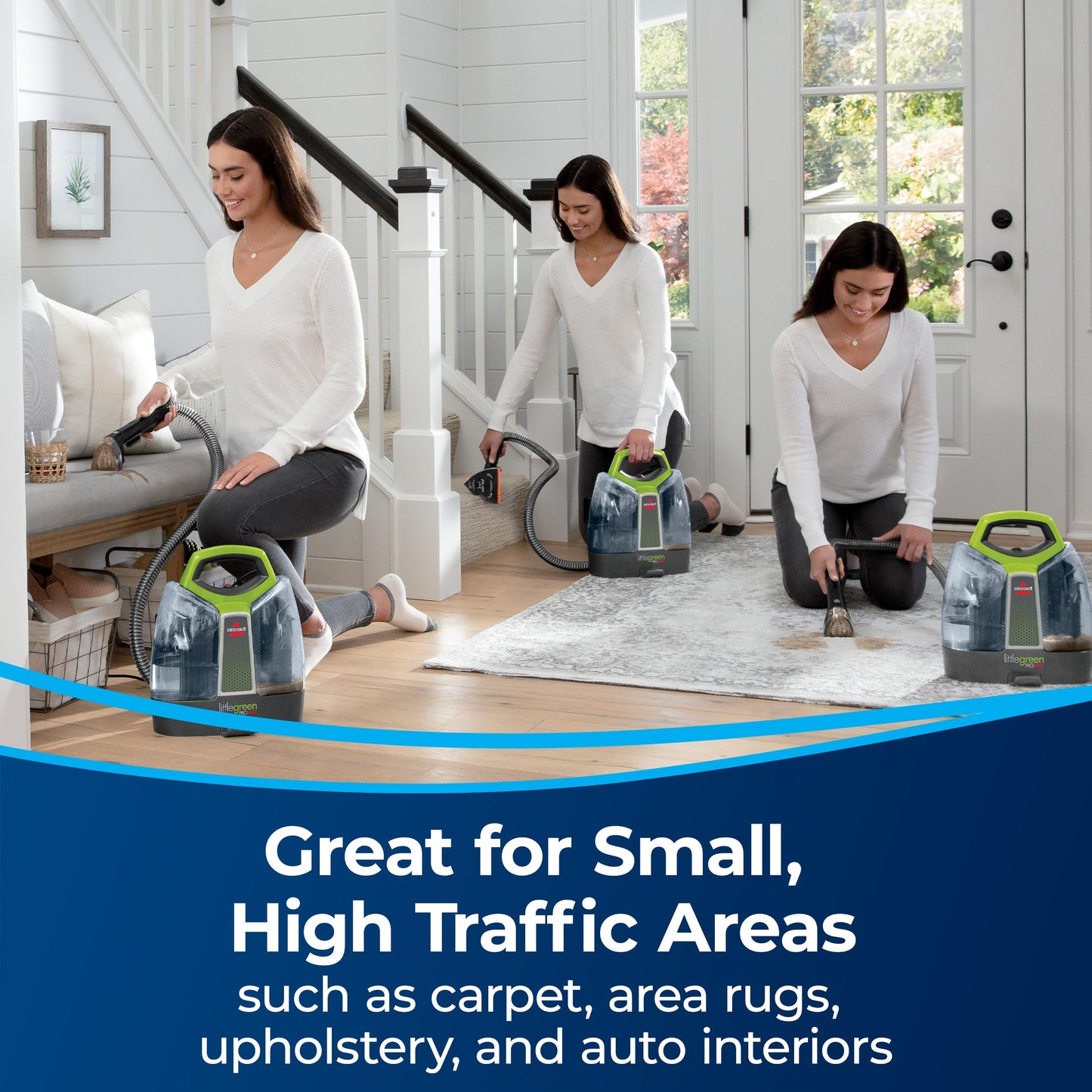 BISSELL Professional Pet Spot & Stain + OXY Formula for Portable Carpet and Upholstery Cleaners, Car and Auto Detailer, Solution for Little Green & SpotClean Machines (32 oz), 2034C