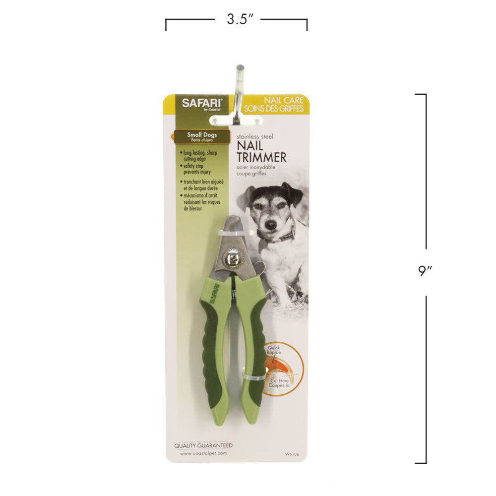 Safari® Professional Stainless Steel Nail Trimmer #COP™