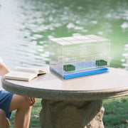 Travel Birds Cage Portable with Handle Parrot Cage for Finches Home Lovebirds