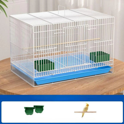 Travel Birds Cage Portable with Handle Parrot Cage for Finches Home Lovebirds