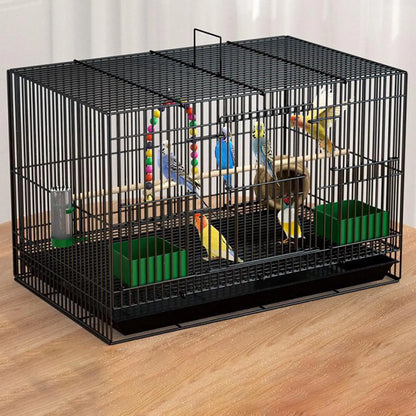Travel Birds Cage Portable with Handle Parrot Cage for Finches Home Lovebirds