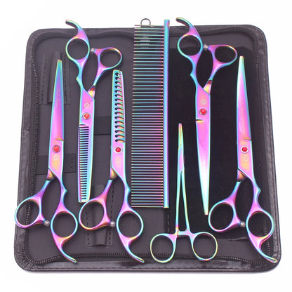 Stainless Steel Pet Grooming Scissors set for  Dogs