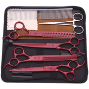 Stainless Steel Curved Grooming Scissors for Dogs