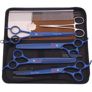 Stainless Steel Curved Grooming Scissors for Dogs