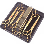 Stainless Steel Pet Grooming Scissors Set for Dogs