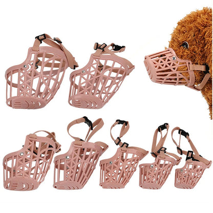 Adjustable/ Breathable Puppy Big Dog Muzzle Safety