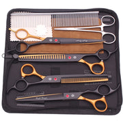Stainless Steel Curved Grooming Scissors for Dogs