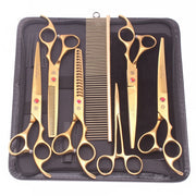Stainless Steel Pet Grooming Scissors Set for Dogs