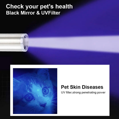 365 UV Veterinary Wood Lamp Pet Fungus Detection