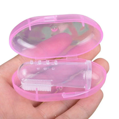 Super Soft Pet Finger dog Toothbrush for Bad Breath