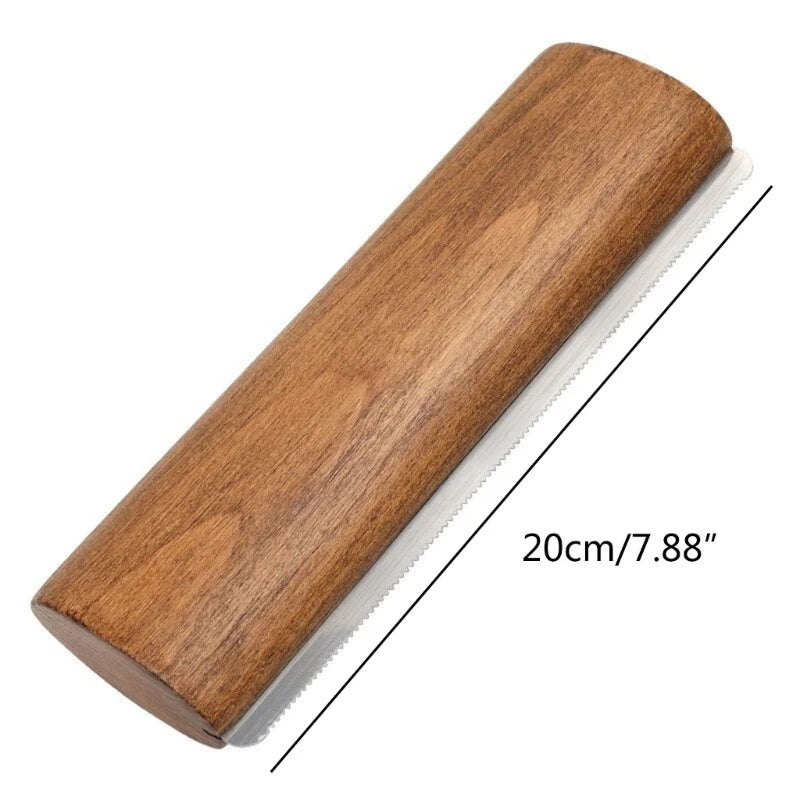 Wooden Horse grooming brush Scrapers Handle for Horse Shedding