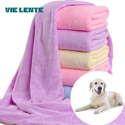 Soft Fiber Quick Drying Dog and Cat Towels
