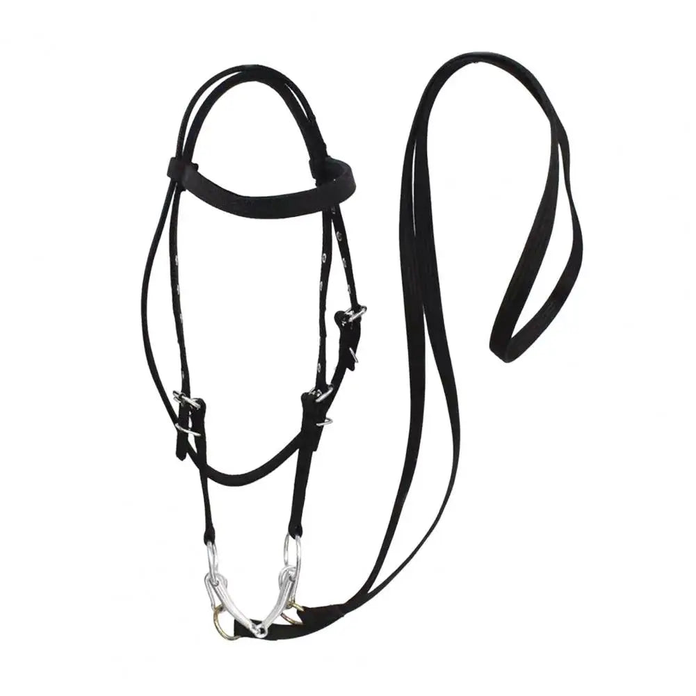 Horse Halter Adjustable Chin Horse Halter Plush Padded Horse Training Equestrian Accessory Adjustable Buckle Horses Halter