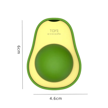 Healthy Rotatable Wall Stick-on Ball Cats Teeth Cleaning natural Catnip Ball