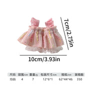 Lovely Handmade Mini Hamster Dress Princess Skirt Small Pets like Guinea Pigs