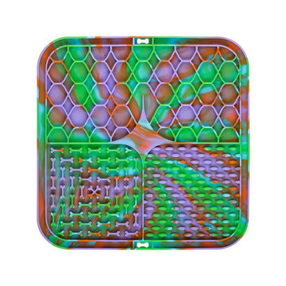 Silicone licking Slow Food Plate for Dogs