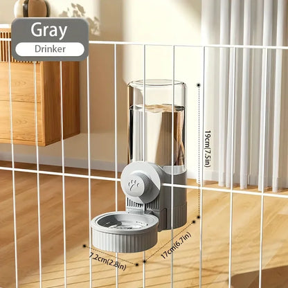 Hanging Automatic wire Pet Food Feeder/Water Dispenser
